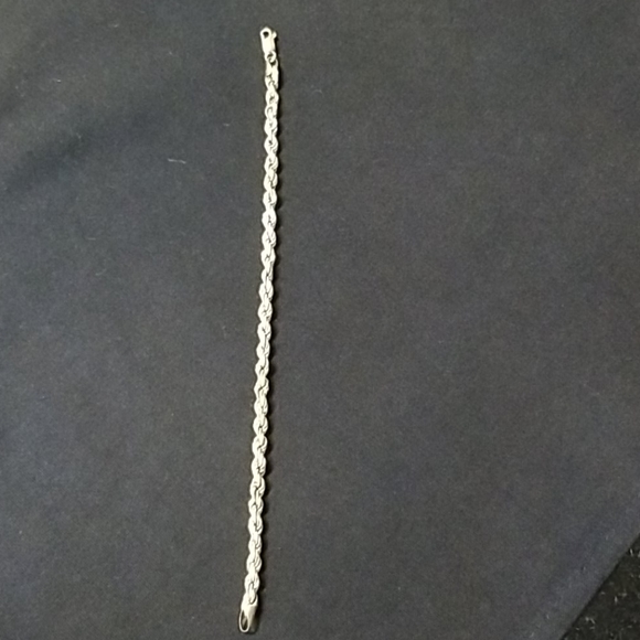 Diamond Cut Rope Bracelet - Picture 2 of 8